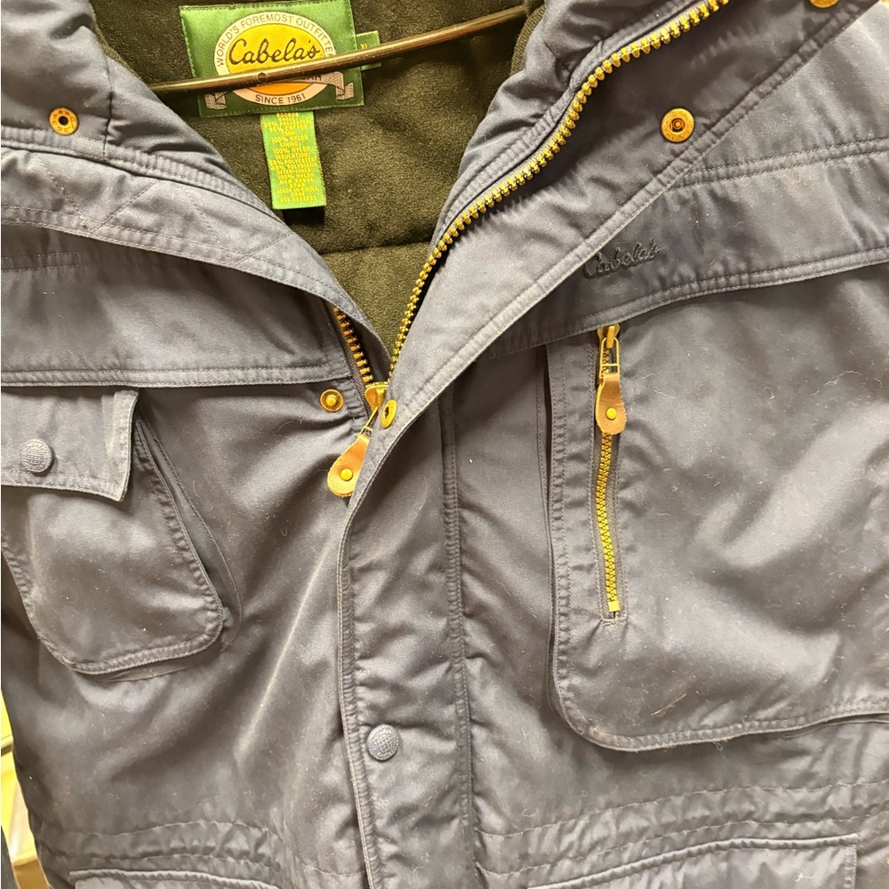 Cabela's Dark Blue Performance Jacket - image 3